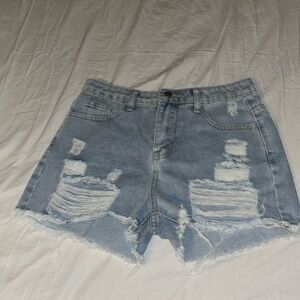 SHEIN jean shorts